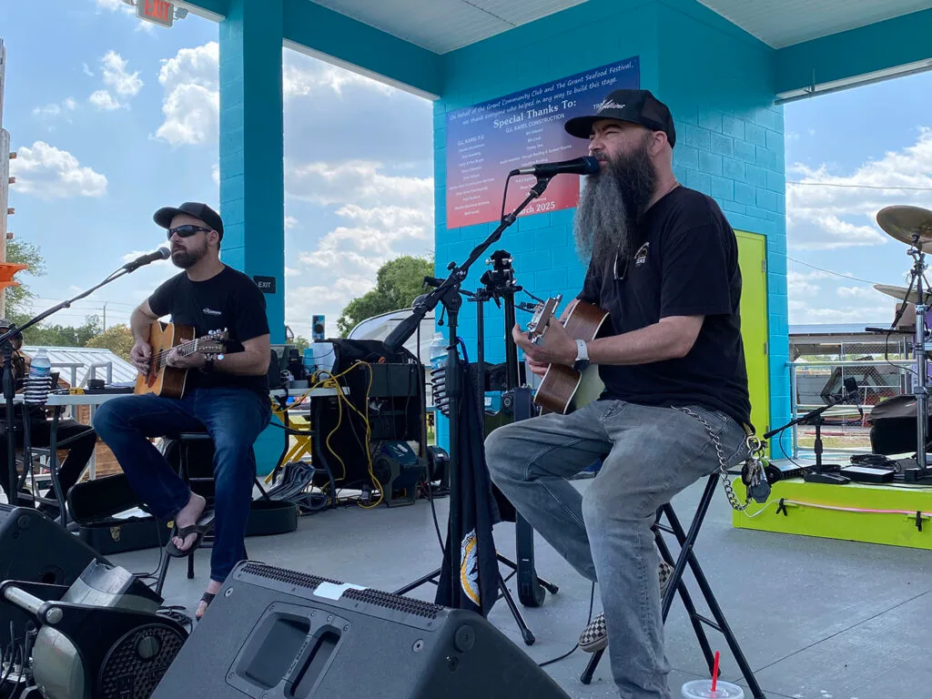 Matt Adkins at the Grant BBQ Festival 2025