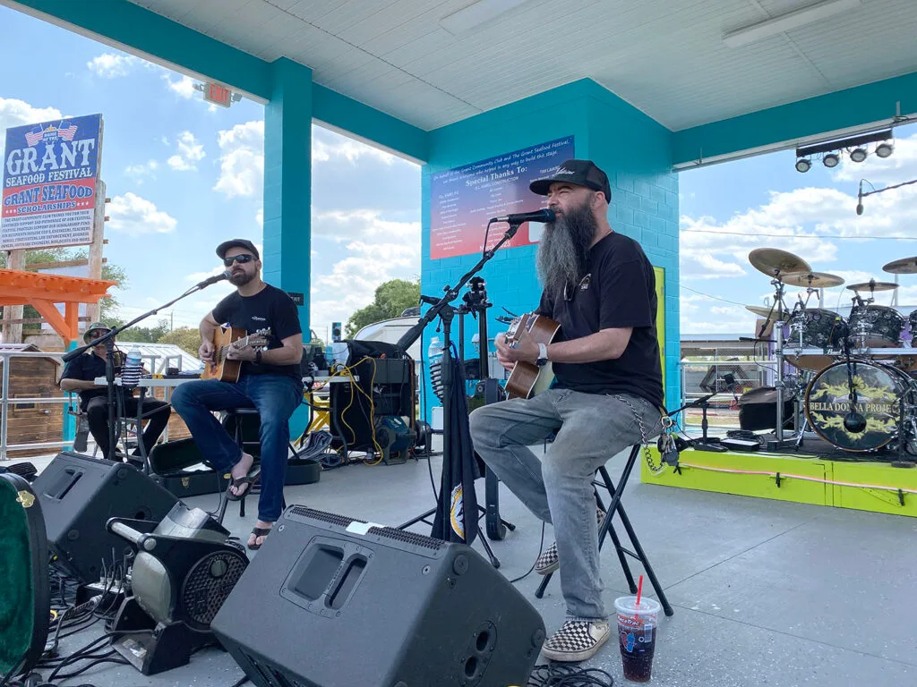 Matt Adkins at the Grant BBQ Festival 2025