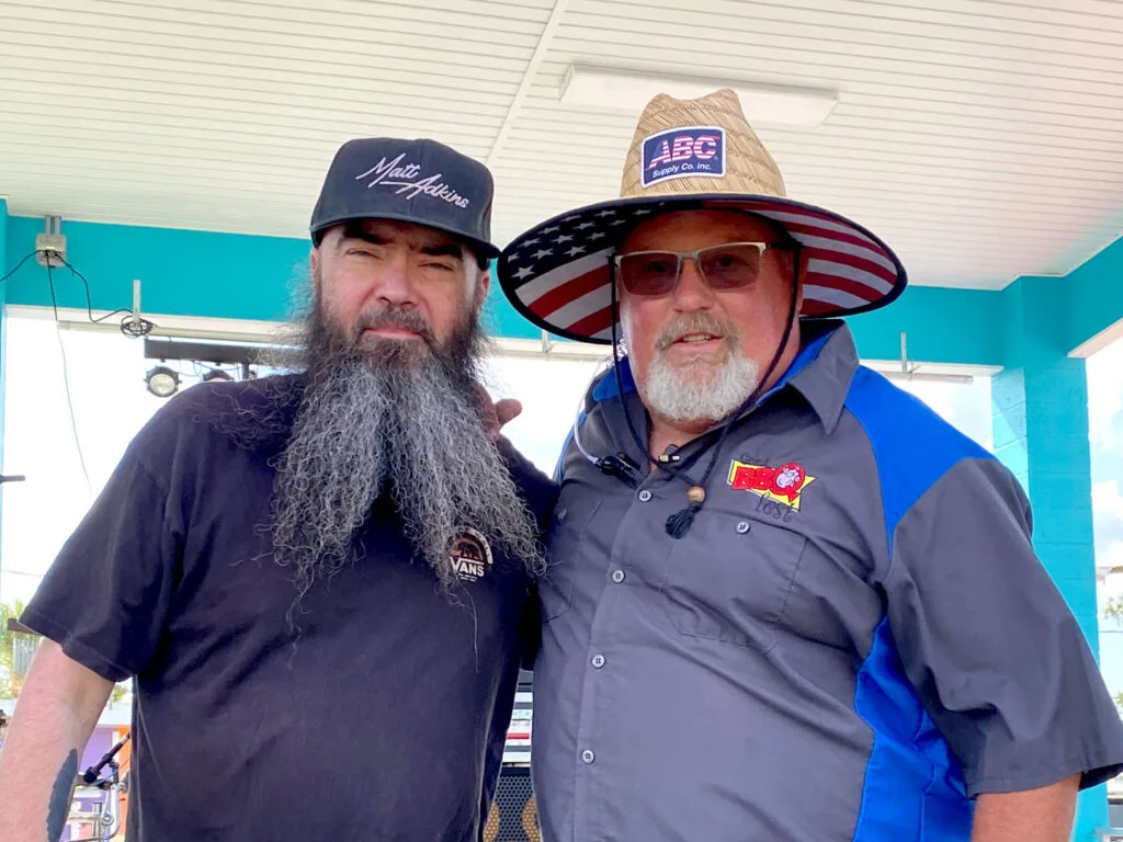 Matt Adkins and Host, Timmy Vee